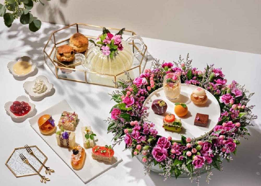 A Floral Weekend Afternoon Tea Blooms At Garden@One Ninety, Four Seasons Hotel Singapore
