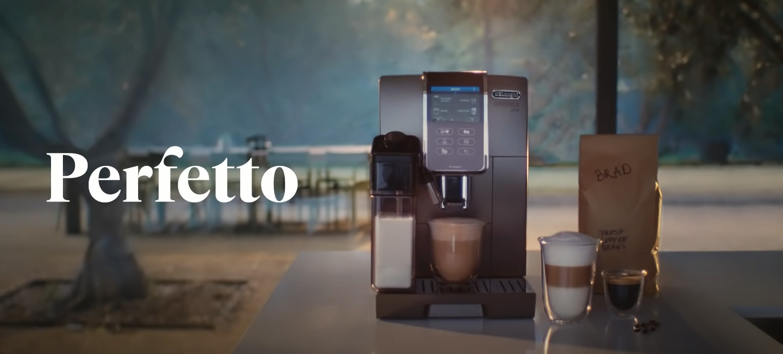 Perfetto from bean to cup - Brad Pitt x De’Longhi Global Campaign