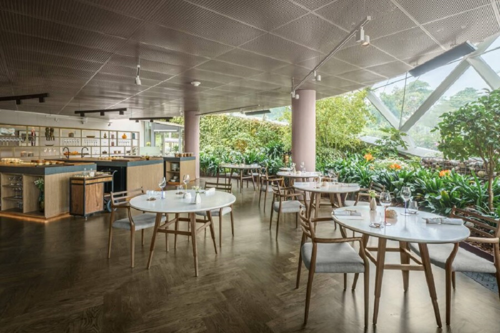 Marguerite Restaurant Blooms At The Flower Dome, Gardens By The Bay