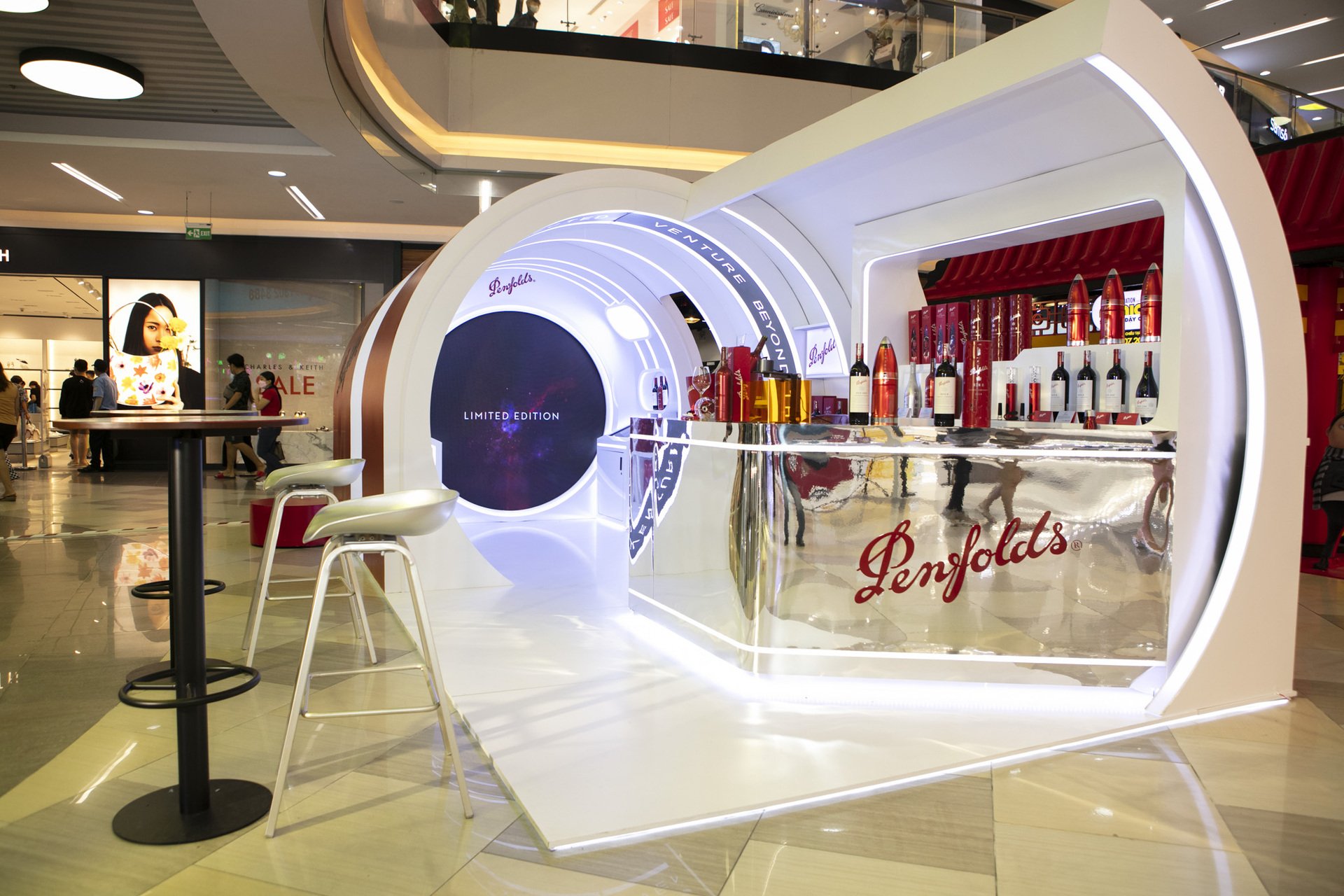Penfolds Ventures Beyond With Pop-Up Penfolds: Terminal 1844
