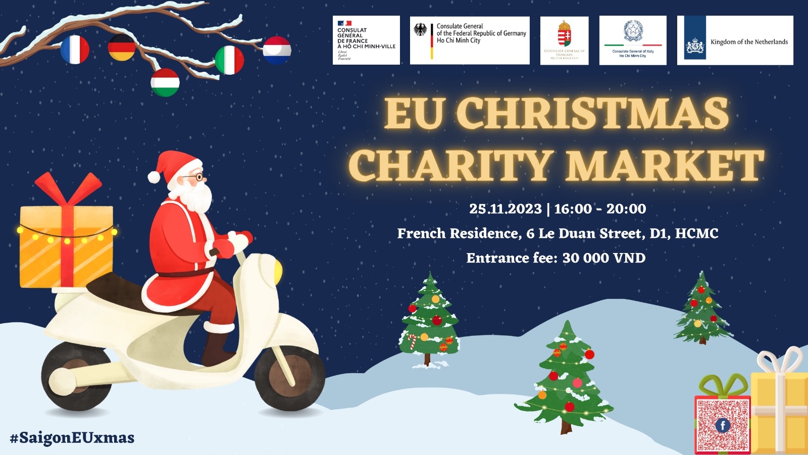 The First European Charity Christmas Market In Ho Chi Minh City
