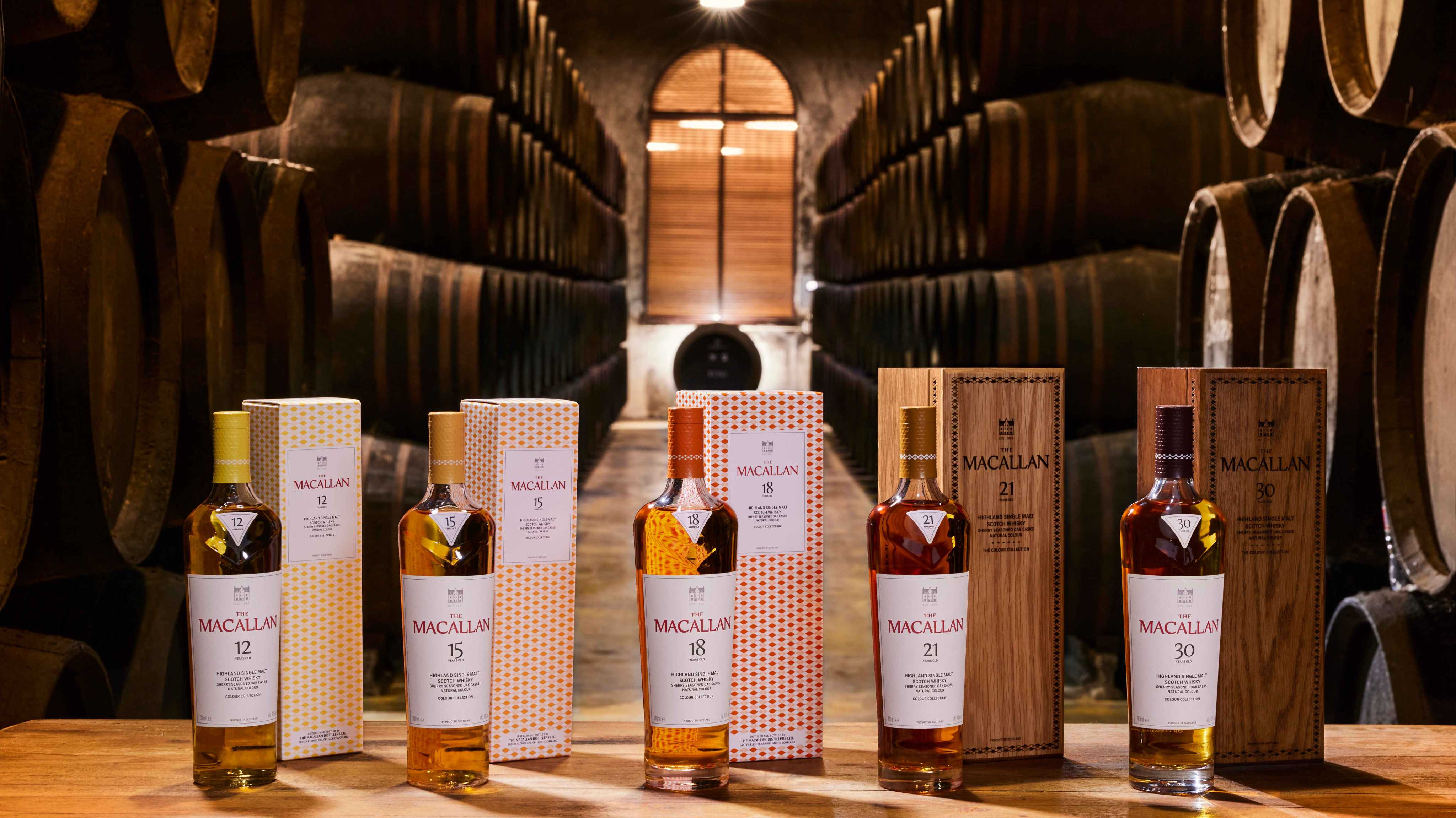 The Macallan Colour Collection: New Range Of Travel Retail Exclusives