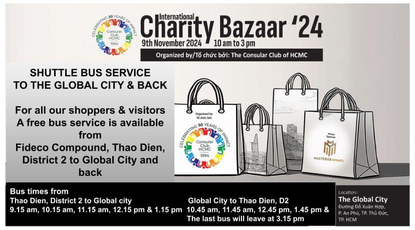 Consular Club’s International Charity Bazaar - Shopping With A Purpose