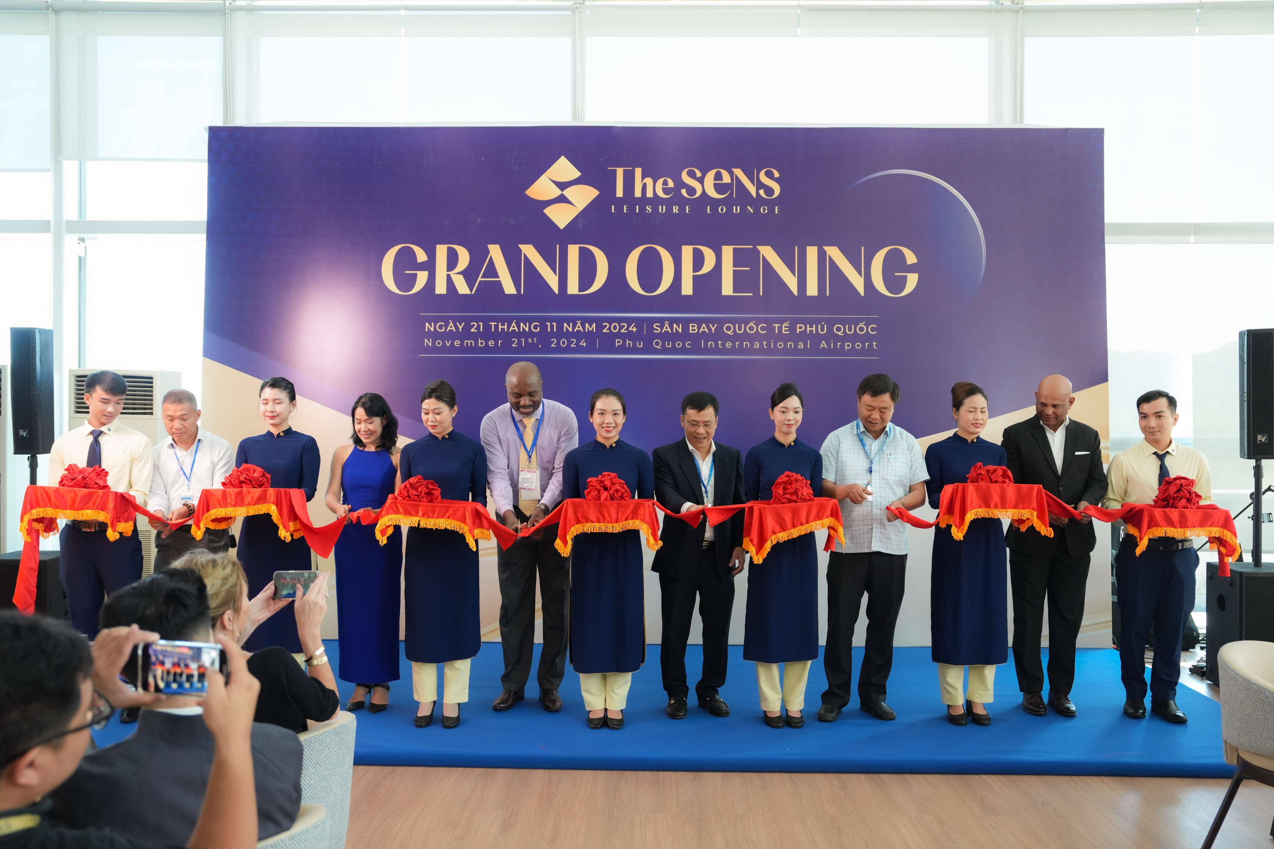 Grand Opening Of The SENS Leisure Lounge In Phu Quoc International Airport: A Complete Relaxation Experience For Every Journey