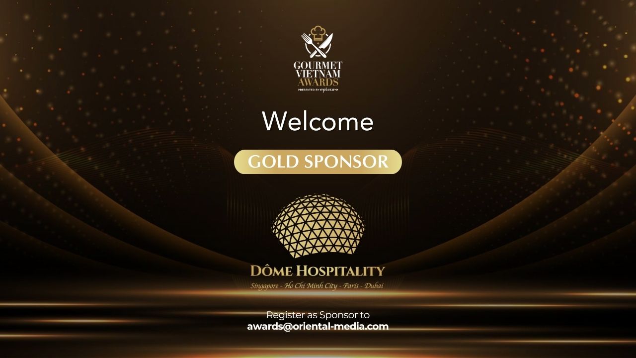 Dôme Hospitality Joins Gourmet Vietnam Awards as Gold Sponsor