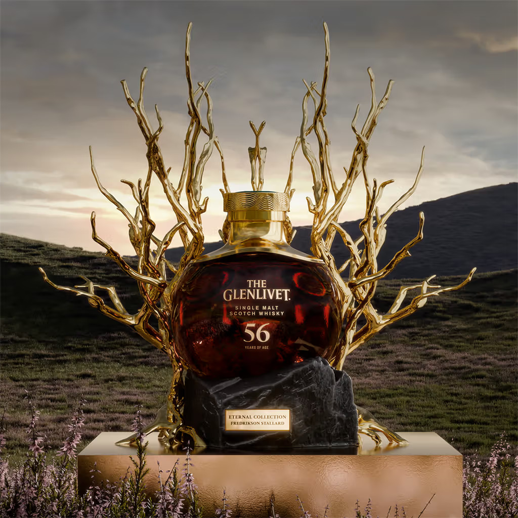 The Glenlivet’s Majestic 56-Year-Old Release <br> Where Time Turns to Gold