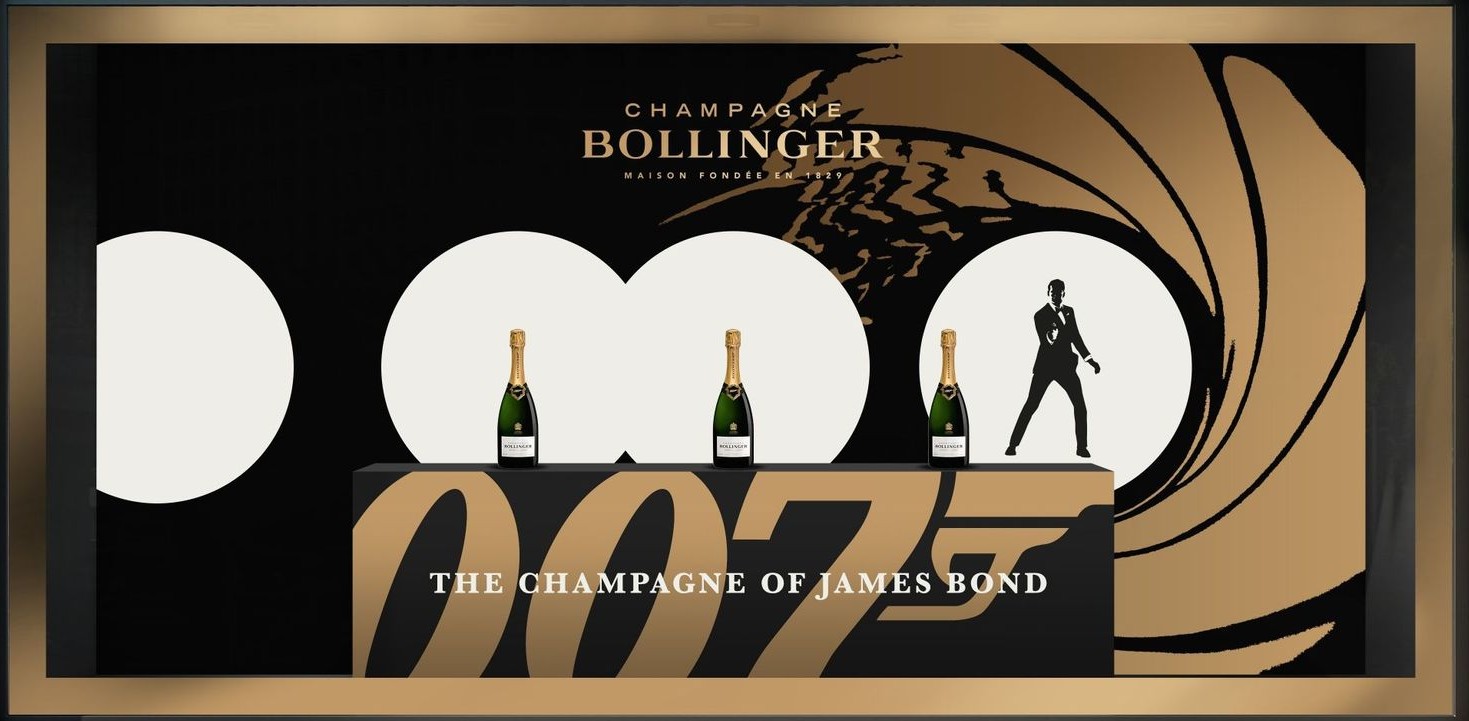 Bollinger 007 <br> A Golden Signature Of Cinematic Legend