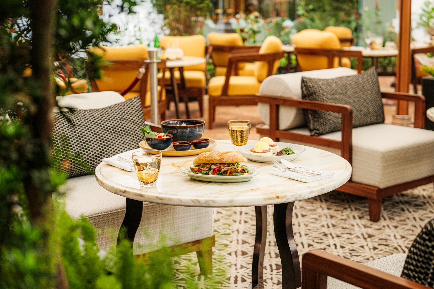 Park Hyatt Terrace <br>  Saigon’s Chic New Garden Lounge