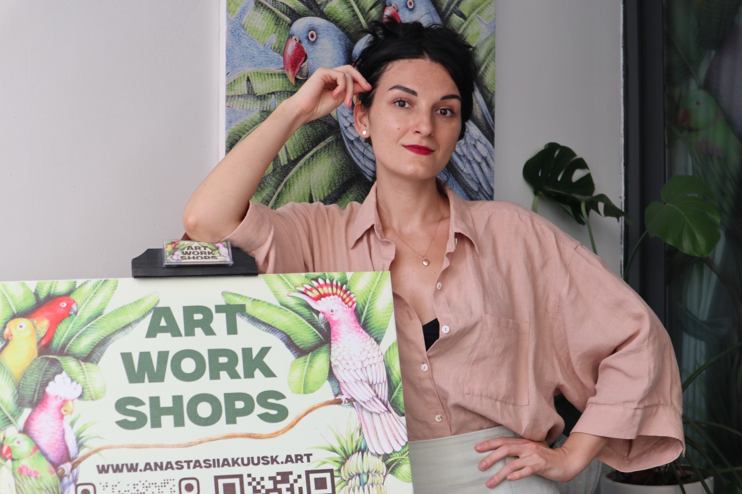 Anastasiia Kuusk Art <br> Watercolors for a Slower World