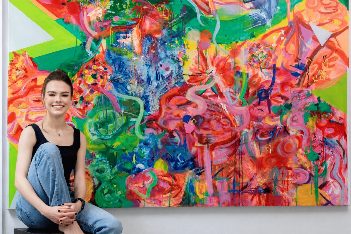 Claire Binkley <br> The Artist of Colourful Conversations