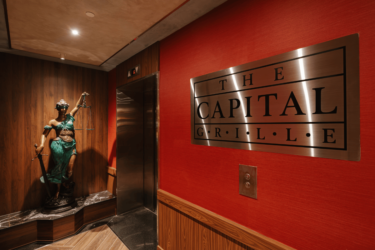 Capital Grille <br> A New Power Table Above Saigon